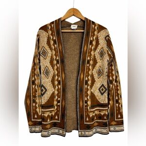 Daytrip Southwestern Aztec Boho Cardigan Sweater